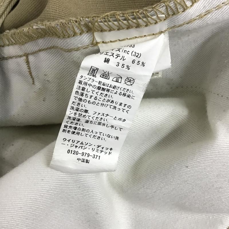 ディッキーズ Dickies パンツ チノパン 32インチ 無地 ベージュ / ベージュ / メンズ USED 古着 中古 10095069
