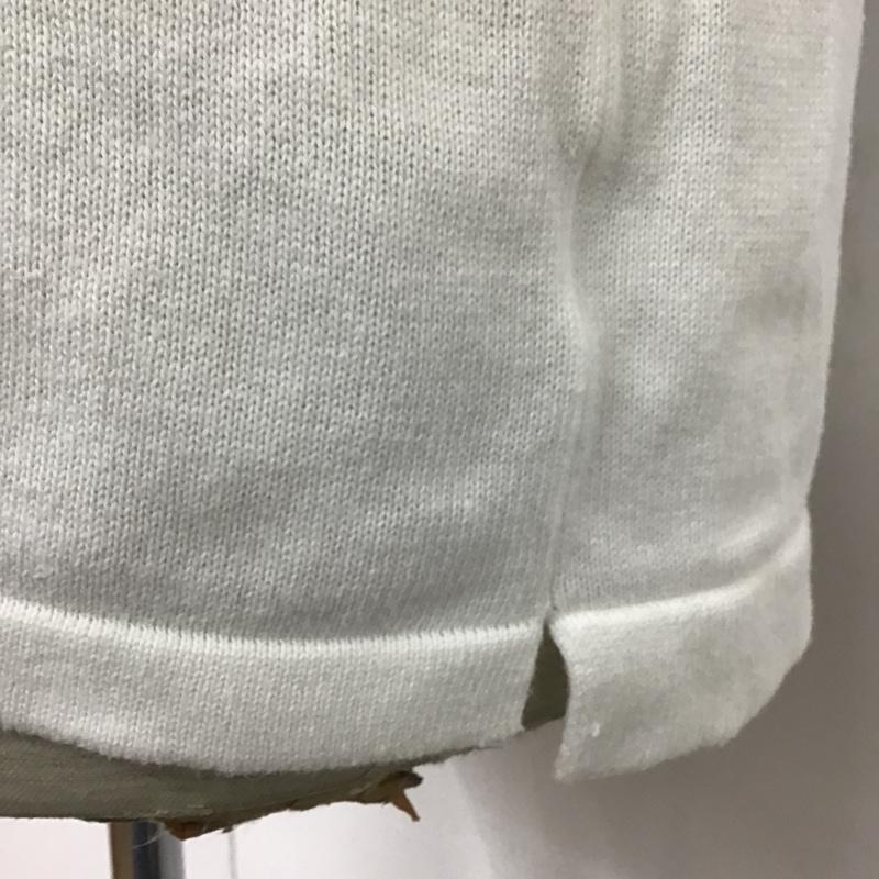 リー Lee ポロシャツ 半袖 半袖カットソー 半袖ポロシャツ M ロゴ、文字 白 / ホワイト / メンズ USED 古着 中古 10095078