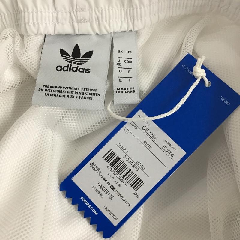 アディダス adidas パンツ ショートパンツ CE2266 スイムショーツ ハーフパンツ XL プリント 白 / ホワイト / メンズ USED 古着 中古 10095094