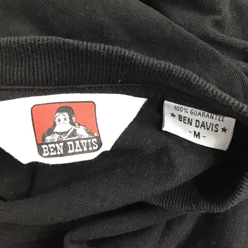 ベンデイビス BEN DAVIS Tシャツ 半袖 C-9580000 ポケットTシャツ 半袖カットソー M ロゴ、文字 黒 / ブラック / メンズ USED 古着 中古 10095116