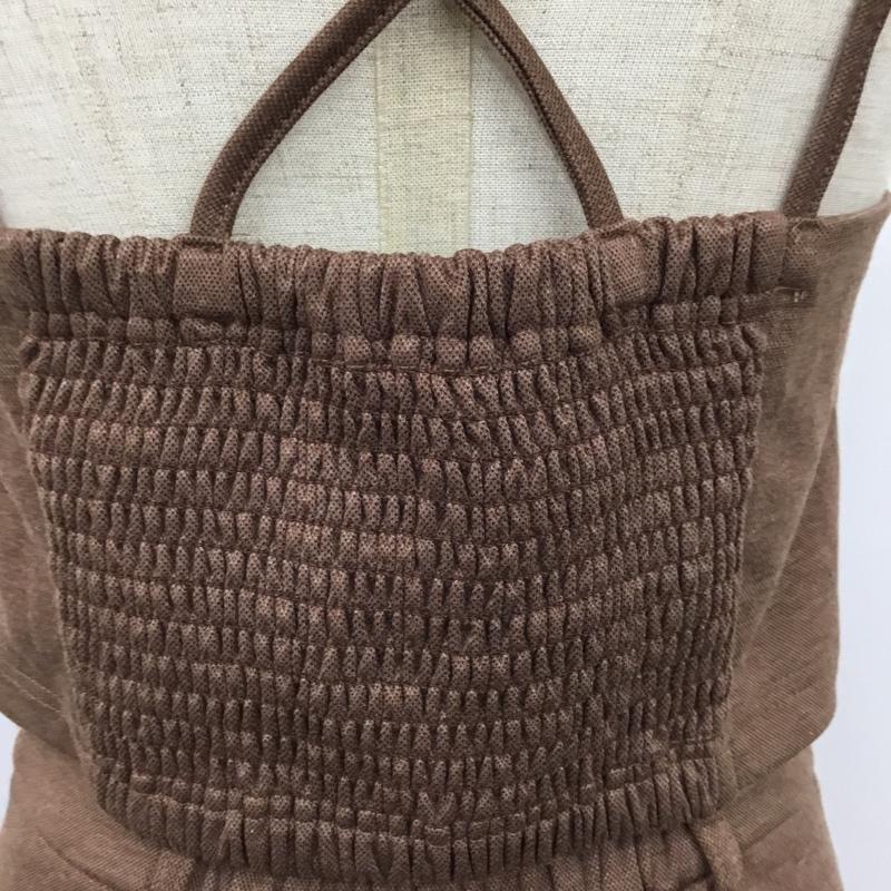 アルシーヴ archives セットアップ セットアップ パンツ キャミソール ビスチェ 無地 茶 / ブラウン / レディース USED 古着 中古 10095127