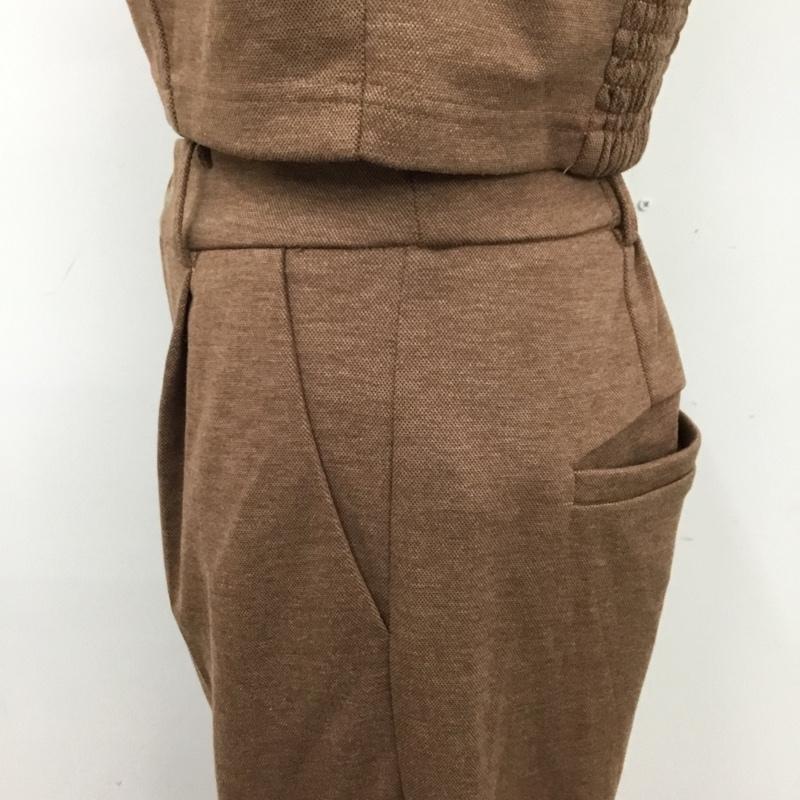 アルシーヴ archives セットアップ セットアップ パンツ キャミソール ビスチェ 無地 茶 / ブラウン / レディース USED 古着 中古 10095127