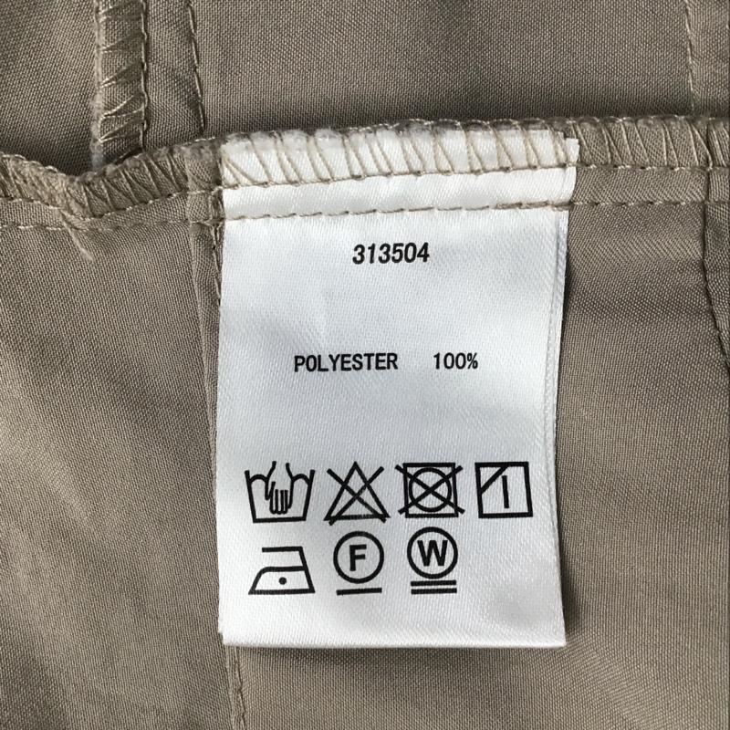 ダブルクローゼット w closet カットソー 七分袖 長袖カットソー スクエアネック カラーカットソー 前開カットソー FREE 無地 茶 / ブラウン /  レディース USED 古着 中古 10095147