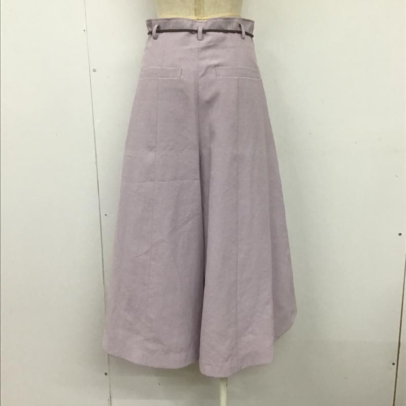 ジルスチュアート JILLSTUART ボトムス ボトムス 092-8130013 フレアパンツ ガチョウパンツ ワイドパンツ 4 無地 紫 / パープル / レディース USED 古着 中古 10095153