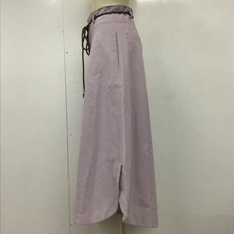ジルスチュアート JILLSTUART ボトムス ボトムス 092-8130013 フレアパンツ ガチョウパンツ ワイドパンツ 4 無地 紫 / パープル / レディース USED 古着 中古 10095153