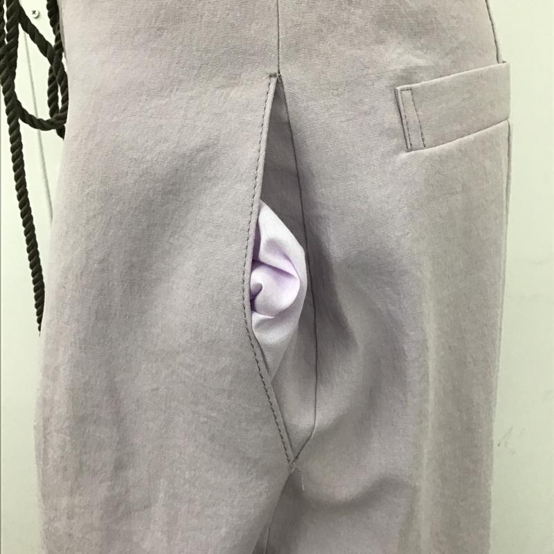 ジルスチュアート JILLSTUART ボトムス ボトムス 092-8130013 フレアパンツ ガチョウパンツ ワイドパンツ 4 無地 紫 / パープル / レディース USED 古着 中古 10095153