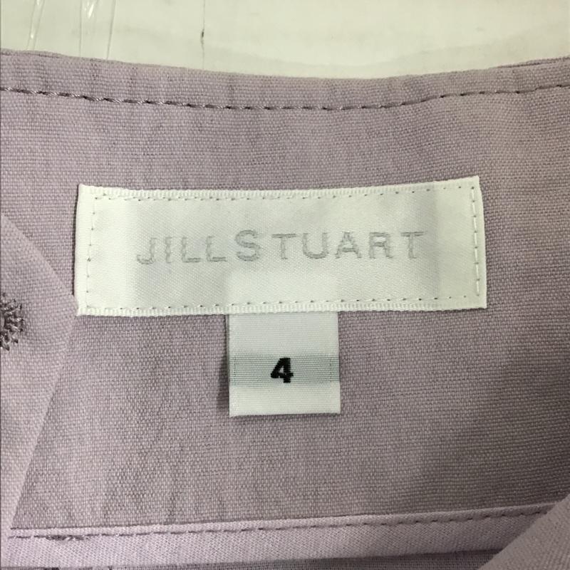 ジルスチュアート JILLSTUART ボトムス ボトムス 092-8130013 フレアパンツ ガチョウパンツ ワイドパンツ 4 無地 紫 / パープル / レディース USED 古着 中古 10095153