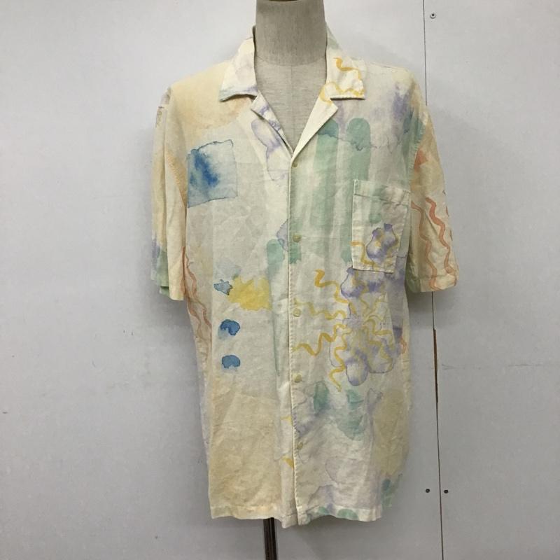 ザラ ZARA シャツ、ブラウス 半袖 半袖シャツ 半袖カットソー ビックシルエットシャツ オーバーサイズ カラーシャツ M 総柄 マルチカラー / マルチカラー / メンズ USED 古着 中古 10095218