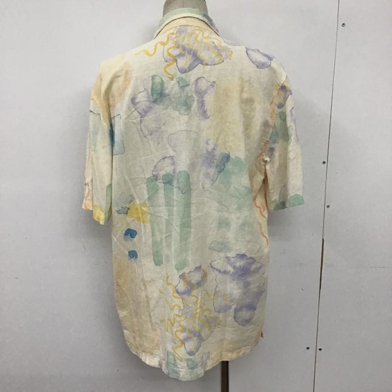 ザラ ZARA シャツ、ブラウス 半袖 半袖シャツ 半袖カットソー ビックシルエットシャツ オーバーサイズ カラーシャツ M 総柄 マルチカラー / マルチカラー / メンズ USED 古着 中古 10095218