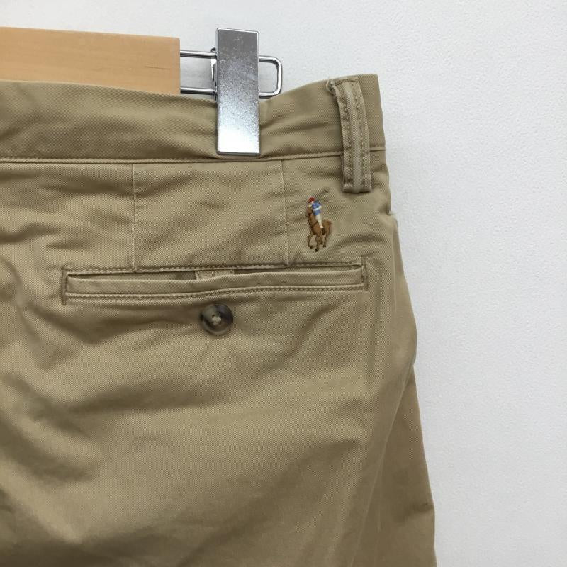 ラルフローレン RALPHLAUREN パンツ チノパン The Polo Chino Stretch Twill リペア加工 L30 30インチ 刺繍 ベージュ / ベージュ / メンズ USED 古着 中古 10095229