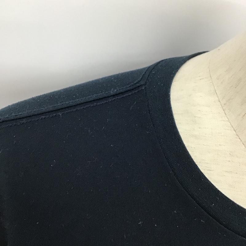 ザノースフェイス THE NORTH FACE カットソー 半袖 NT31621 半袖カットソーTシャツ プリントTシャツ M ロゴ、文字 紺 / ネイビー / メンズ USED 古着 中古 10095235