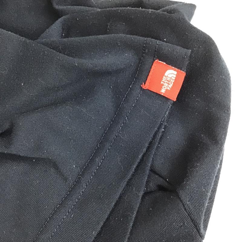 ザノースフェイス THE NORTH FACE カットソー 半袖 NT31621 半袖カットソーTシャツ プリントTシャツ M ロゴ、文字 紺 / ネイビー / メンズ USED 古着 中古 10095235