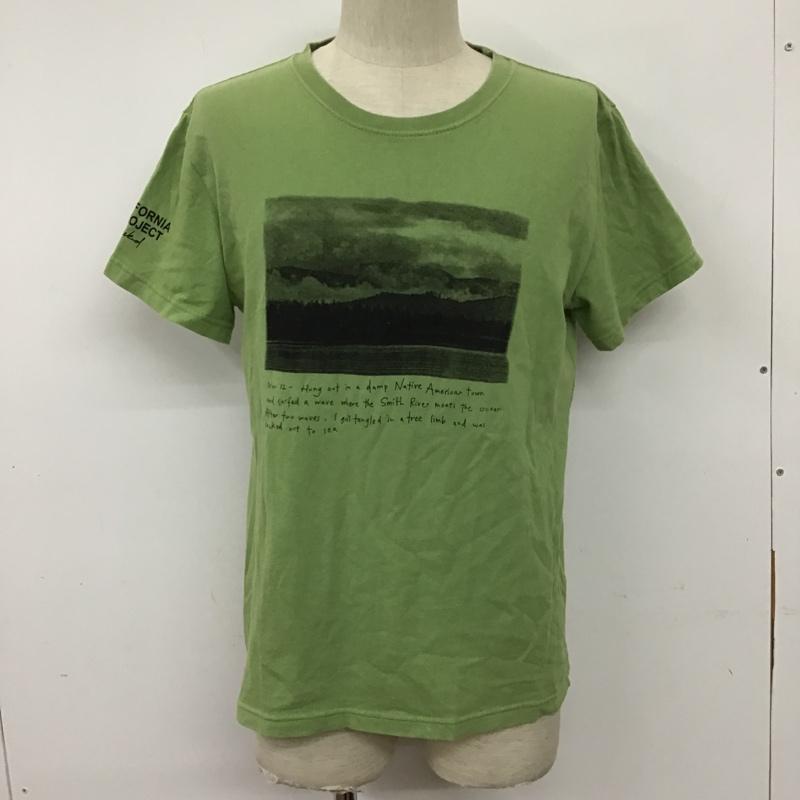 マウントレイニアデザイン Mt RAINIER DESIGN Tシャツ 半袖 半袖カットソー プリントTシャツ クルーネックカットソー M プリント 緑 / グリーン / メンズ USED 古着 中古 10095253