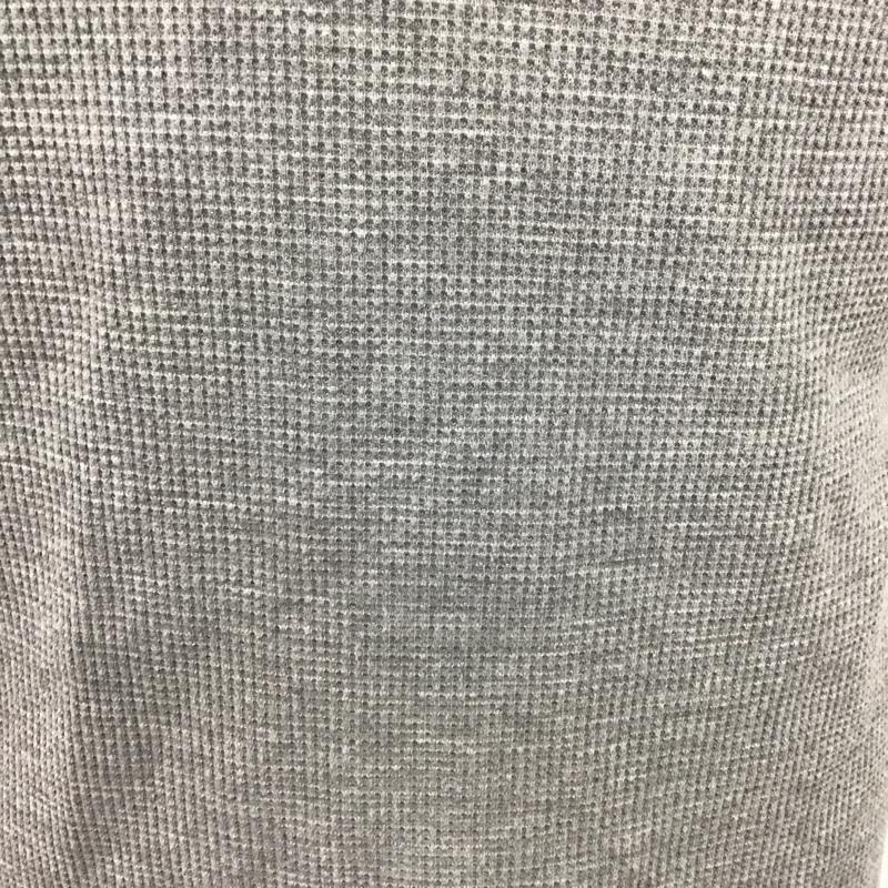 ナンバーナイン NUMBER (N)INE Tシャツ 半袖 NDT-814N サーマルカットソー胸ロゴラバーワッペンクルーネックTシャツ 半袖カットソー クルーネックカットソー M ロゴ、文字 灰 / グレー / メンズ USED 古着 中古 10095254