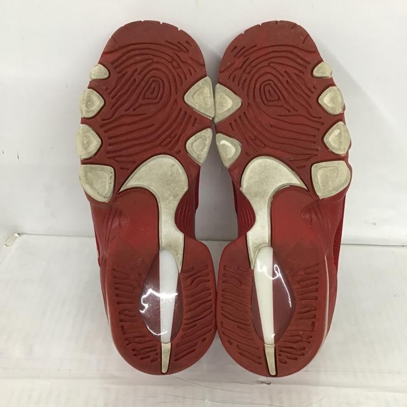 ナイキ NIKE スニーカー スニーカー 832759-600 BIG SWOOSH スリッポン 28cm 28.0cm ロゴ、文字 赤 / レッド / X 白 / ホワイト / メンズ USED 古着 中古 10095311