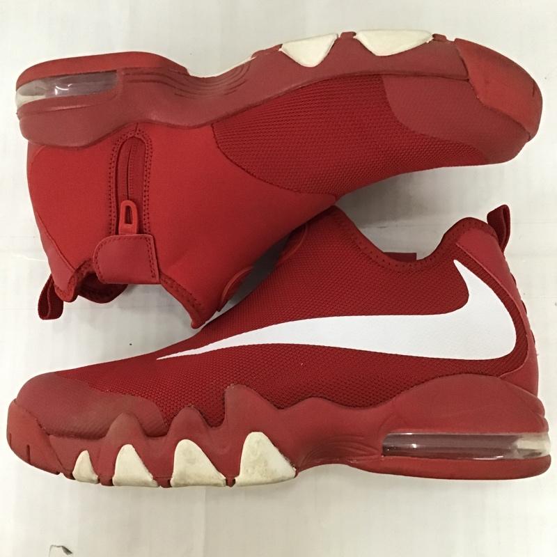 ナイキ NIKE スニーカー スニーカー 832759-600 BIG SWOOSH スリッポン 28cm 28.0cm ロゴ、文字 赤 / レッド / X 白 / ホワイト / メンズ USED 古着 中古 10095311