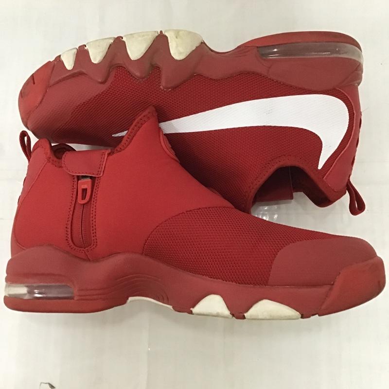 ナイキ NIKE スニーカー スニーカー 832759-600 BIG SWOOSH スリッポン 28cm 28.0cm ロゴ、文字 赤 / レッド / X 白 / ホワイト / メンズ USED 古着 中古 10095311