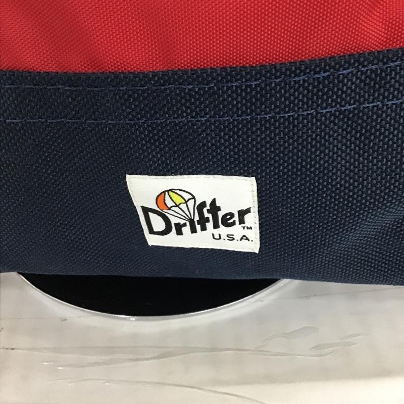 ドリフター Drifter ショルダーバッグ ショルダーバッグ HYSTERIC GLAMOUR ポーチ付き ロゴ、文字 赤 / レッド / X 紺 / ネイビー / メンズ USED 古着 中古 10095381