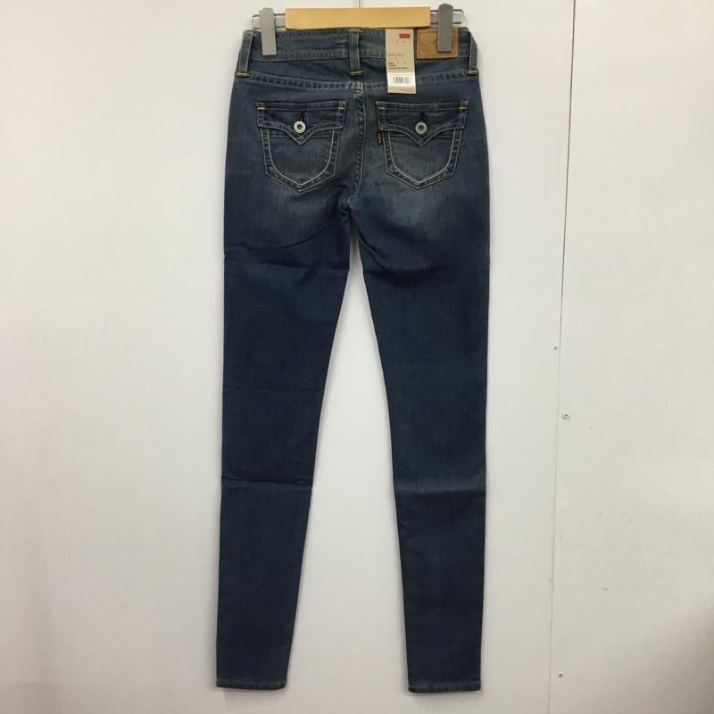 リーバイス Levi's パンツ デニム、ジーンズ M-49945-00L DemiCurve W24/61 無地 水色 / ライトブルー / レディース USED 古着 中古 10095392