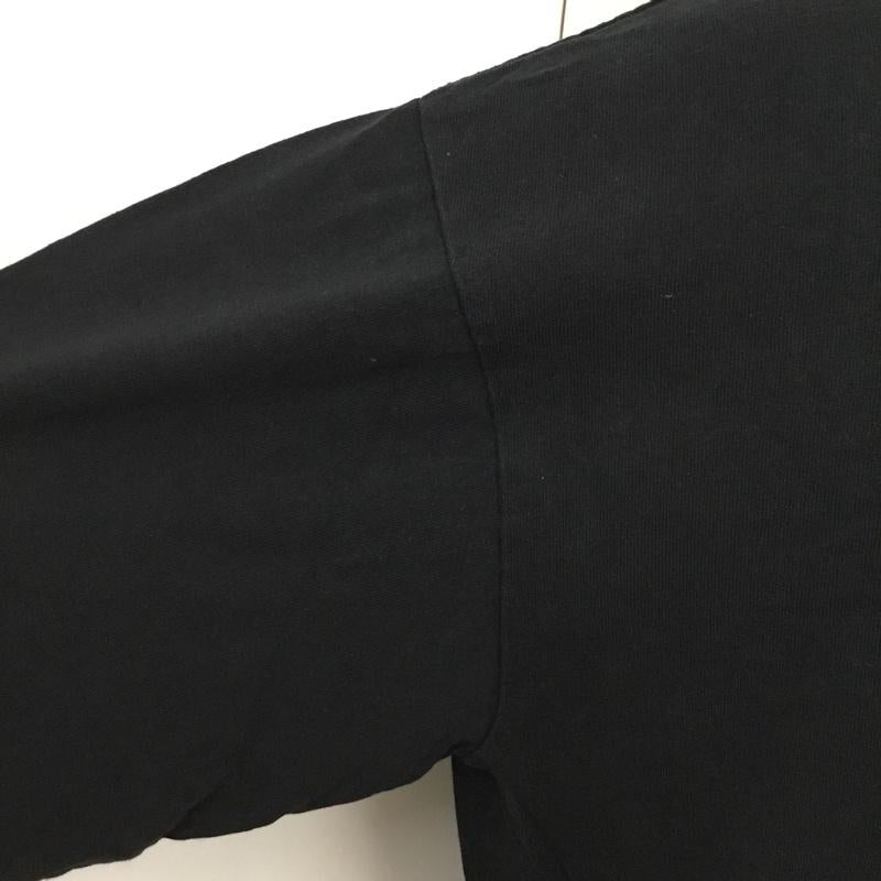 アベイシングエイプ A BATHING APE カットソー 長袖 長袖カットソー 無地カットソー クルーネックカットソー XXL 無地 黒 / ブラック / メンズ USED 古着 中古 10095433