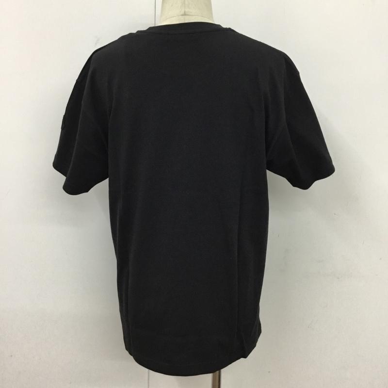 モンクレール MONCLER Tシャツ 半袖 半袖カットソー プリントTシャツ クルーネックカットソー M プリント 黒 / ブラック / メンズ USED 古着 中古 10095445