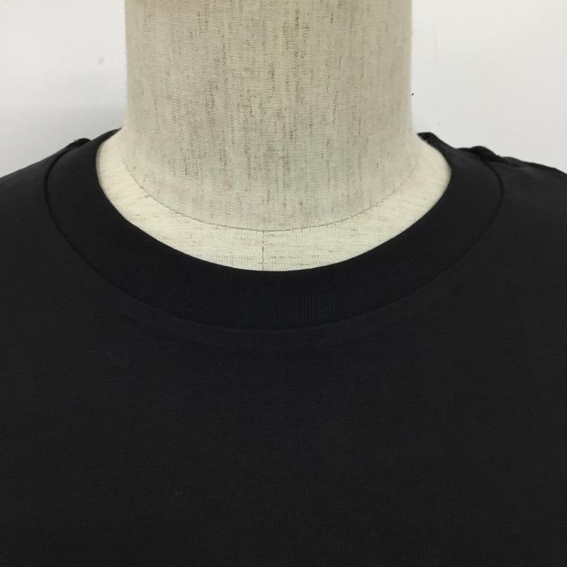 モンクレール MONCLER Tシャツ 半袖 半袖カットソー プリントTシャツ クルーネックカットソー M プリント 黒 / ブラック / メンズ USED 古着 中古 10095445