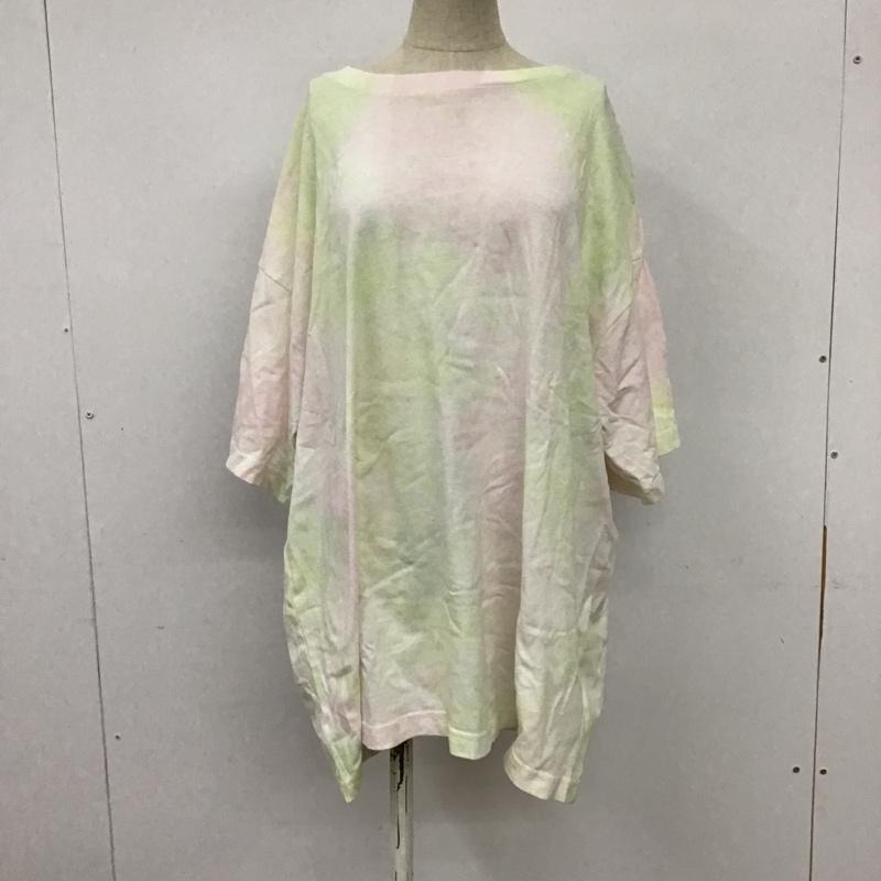 ジーナシス JEANASIS Tシャツ 半袖 JS063192TP タイダイTシャツ 34 総柄 マルチカラー / マルチカラー / レディース USED 古着 中古 10095494