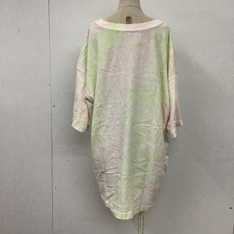 ジーナシス JEANASIS Tシャツ 半袖 JS063192TP タイダイTシャツ 34 総柄 マルチカラー / マルチカラー / レディース USED 古着 中古 10095494