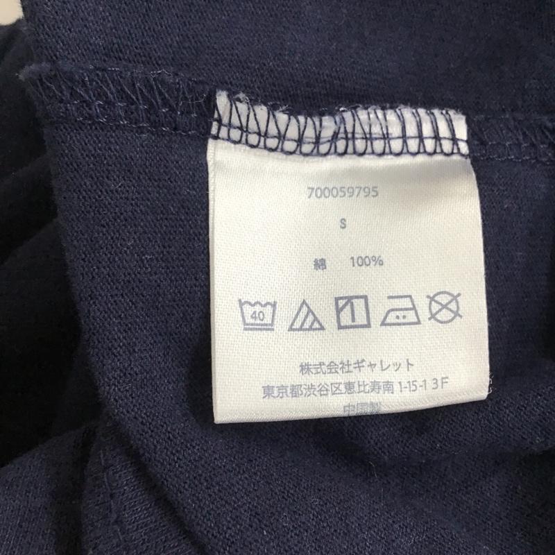 ブルーブルー BLUE BLUE Tシャツ 半袖 700069795 胸ポケット S ロゴ、文字 紺 / ネイビー /  メンズ USED 古着 中古 10095516