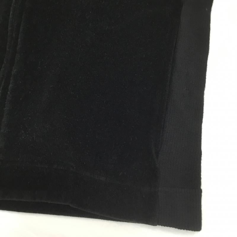 ヨウジヤマモト Yohji Yamamoto ジャケット、上着 ジャケット、ブレザー バッグロゴ ジップアップ ベロア トラックジャケット 3 ロゴ、文字 黒 / ブラック / メンズ USED 古着 中古 10095554