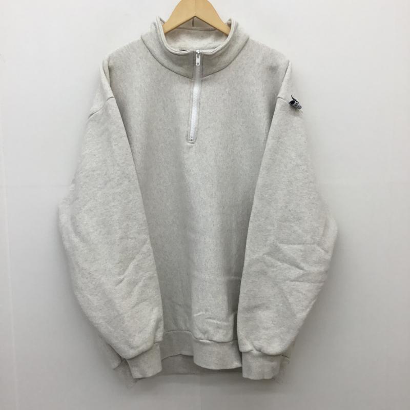 ノーティカ NAUTICA トレーナー 長袖 ハーフジップ L ロゴ、文字 X ワンポイント メンズ USED 古着 中古 10095560
