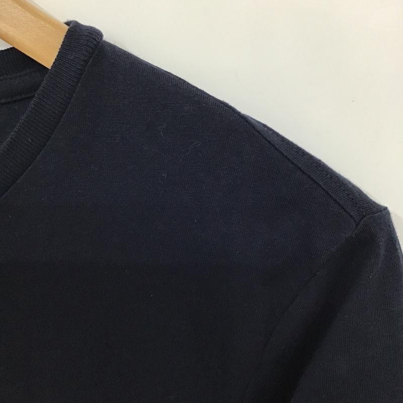 ポロラルフローレン POLO RALPH LAUREN Tシャツ 半袖 半袖カットソー Tシャツ 刺繍Tシャツ XS ロゴ、文字 紺 / ネイビー / メンズ USED 古着 中古 10095612