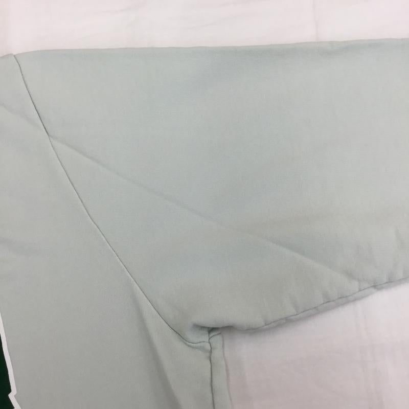 ユーズドクロージング used clothes トレーナー 長袖 Museum of Peace & Quiet ミュージアム オブ ピース アンド クワイエット L ロゴ、文字 薄緑 / ライトグリーン / メンズ USED 古着 中古 10095650
