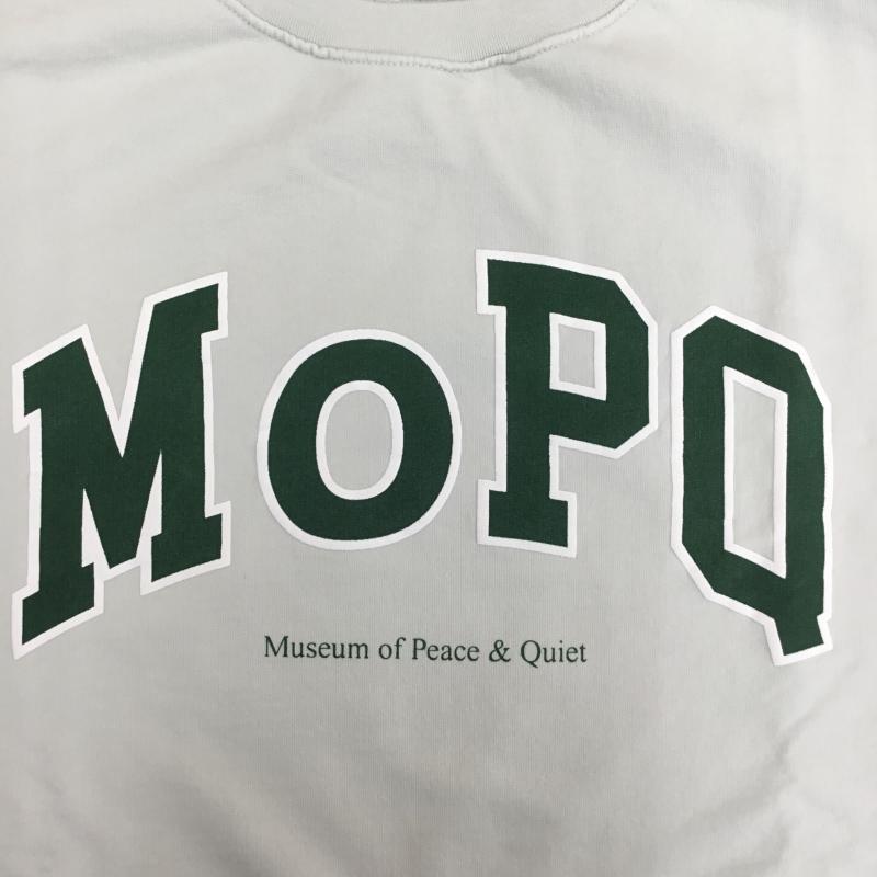 ユーズドクロージング used clothes トレーナー 長袖 Museum of Peace & Quiet ミュージアム オブ ピース アンド クワイエット L ロゴ、文字 薄緑 / ライトグリーン / メンズ USED 古着 中古 10095650