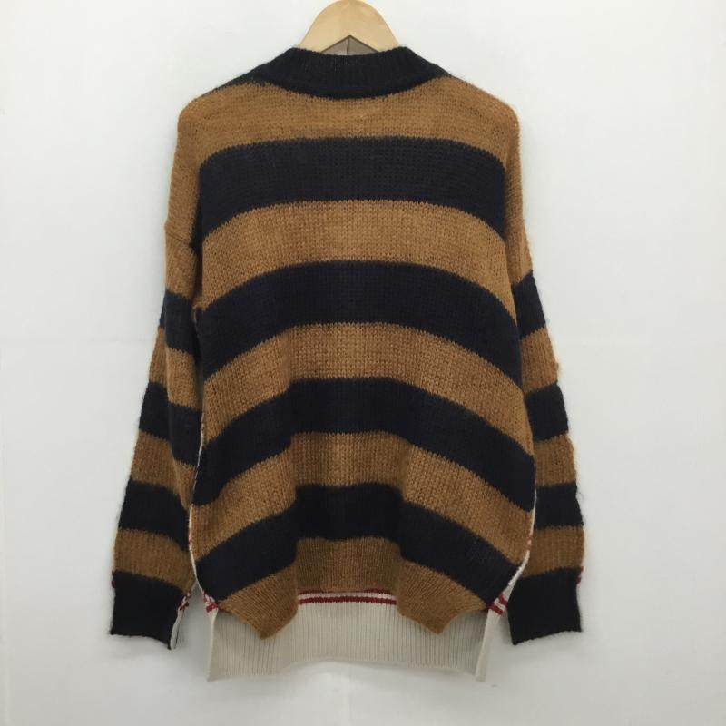 マルニ MARNI ニット、セーター 長袖 GCMD0281Q0UFU190 38 ボーダー柄 マルチカラー / マルチカラー /  レディース USED 古着 中古 10095652