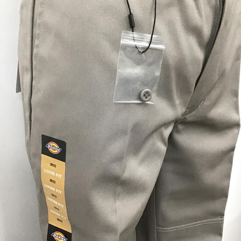 ディッキーズ Dickies パンツ ワークパンツ、ペインターパンツ 85283SV DOUBLEKNEEWORKPANTS チノパン ワークパンツ ワイドパンツ 30インチ 無地 灰 / グレー / メンズ USED 古着 中古 10095679