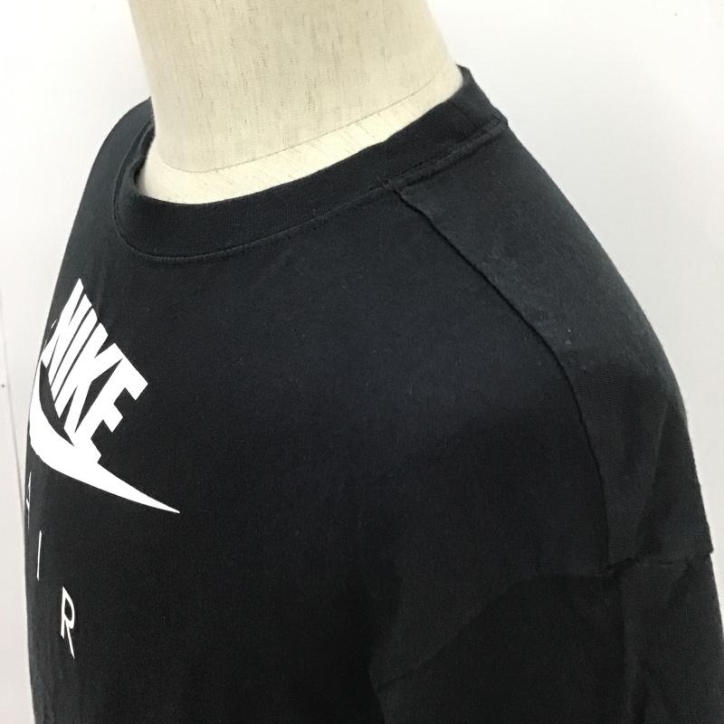 ナイキ NIKE Tシャツ 半袖 DB3841-010 Tシャツ 半袖カットソー プリントTシャツ S ロゴ、文字 黒 / ブラック / X 白 / ホワイト / メンズ USED 古着 中古 10095683