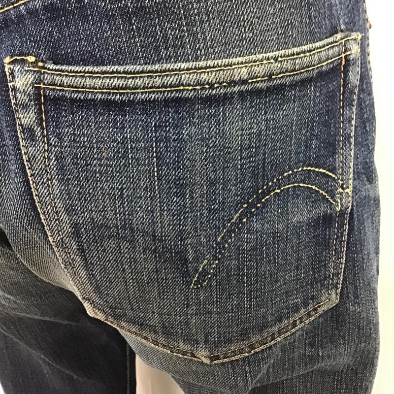 バブ Bab パンツ デニム、ジーンズ ボタンフライ 無地 青 / ブルー / メンズ USED 古着 中古 10095700