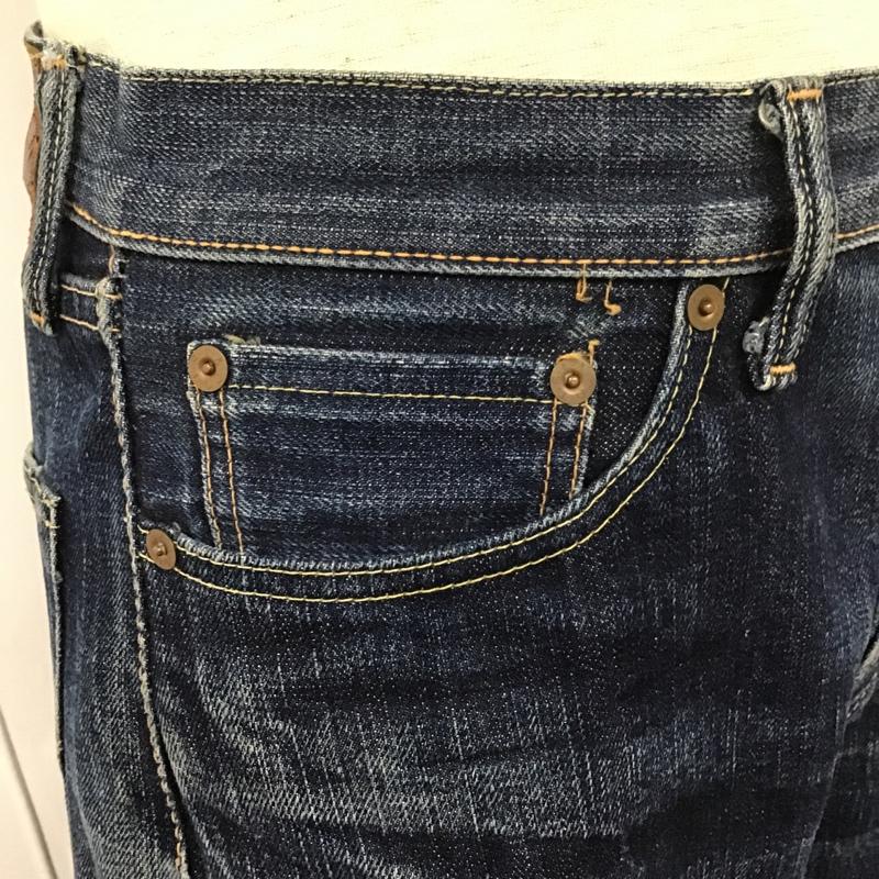 バブ Bab パンツ デニム、ジーンズ ボタンフライ 無地 青 / ブルー / メンズ USED 古着 中古 10095700