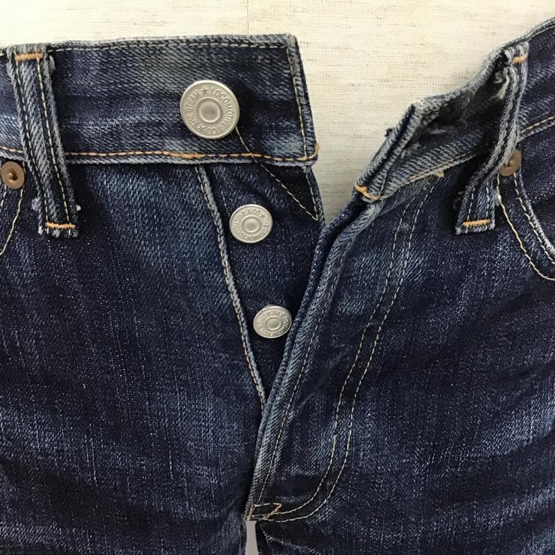 バブ Bab パンツ デニム、ジーンズ ボタンフライ 無地 青 / ブルー / メンズ USED 古着 中古 10095700