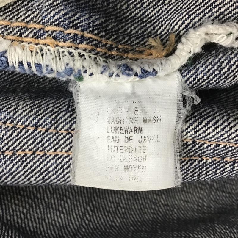 バブ Bab パンツ デニム、ジーンズ ボタンフライ 無地 青 / ブルー / メンズ USED 古着 中古 10095700