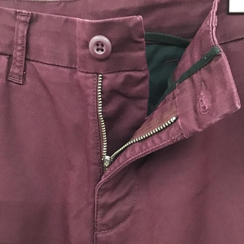 カーハート Carhartt パンツ チノパン 12PO00331 Sid Pant ストレッチ 32 ロゴ、文字 えんじ / ワインレッド / メンズ USED 古着 中古 10095729