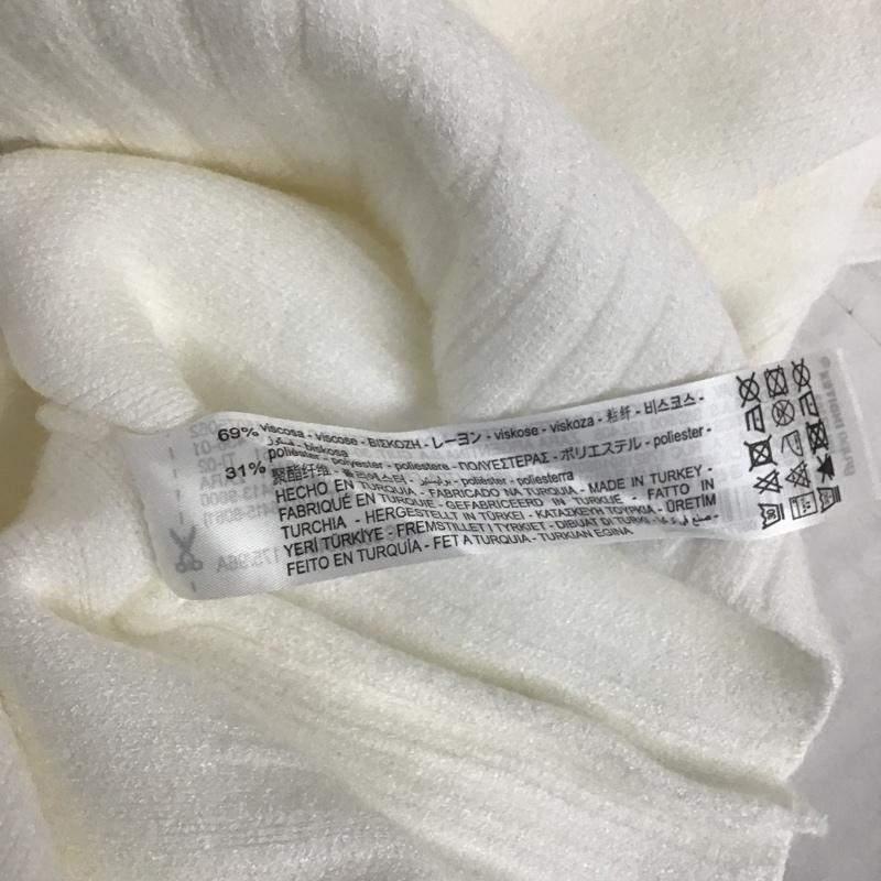 ザラ ZARA ベスト ベスト L 無地 白 / ホワイト / レディース USED 古着 中古 10095742