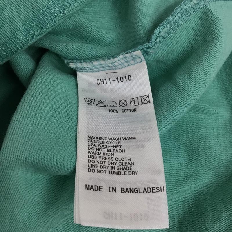 チャムス CHUMS Tシャツ 半袖 CH11-1010 ロゴTシャツ 半袖カットソー クルーネックカットソー L ロゴ、文字 橙 / オレンジ / レディース USED 古着 中古 10095772
