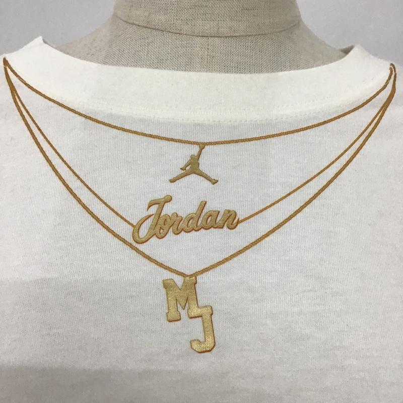 ジョーダンブランド JORDAN BRAND Tシャツ 半袖 DO5021-133 AS W J HER CHAIN TEE CORE SAIL XL プリント オフホワイト / オフホワイト / レディース USED 古着 中古 10095792