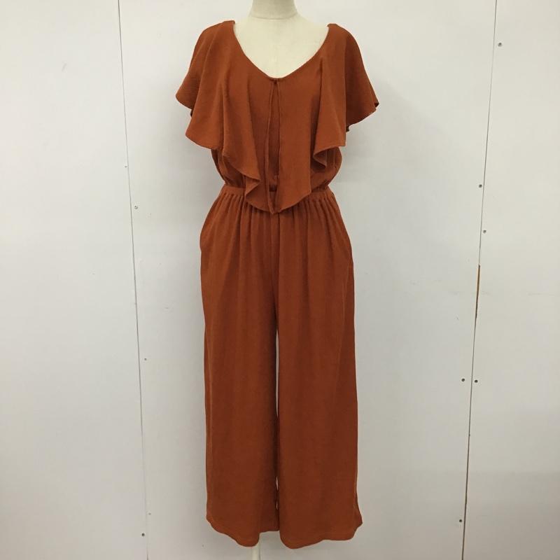 スライ SLY ワンピース・ドレス・オールインワン ワンピース・ドレス・オールインワン 030BA483-3770 リブ フリル 1 無地 橙 / オレンジ / レディース USED 古着 中古 10095812