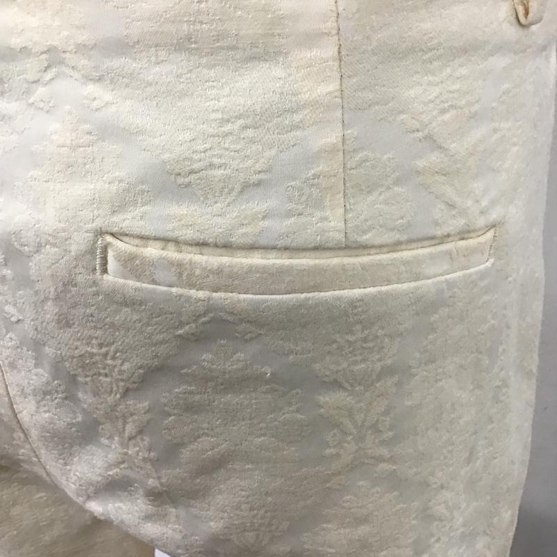 ザラベーシック ZARA BASIC パンツ ショートパンツ ハーフパンツ タイトパンツ ストレッチパンツ 総柄 S 総柄 アイボリー / アイボリー / レディース USED 古着 中古 10095822