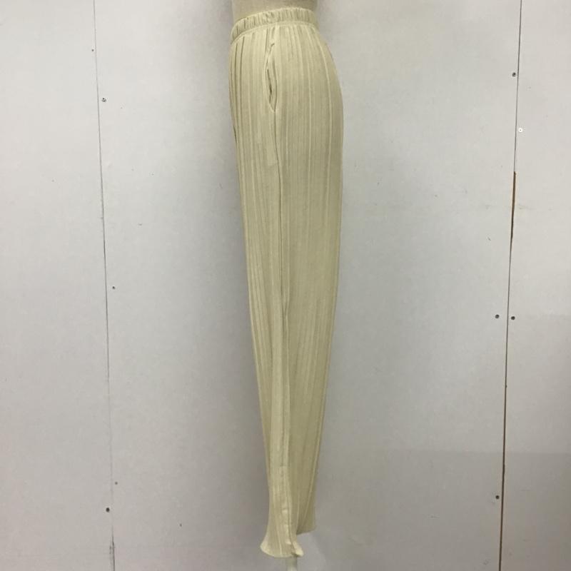 古着 USED ボトムス ボトムス AL05036233 3.3 Field Trip プリーツ イージーパンツ FREE 無地 アイボリー / アイボリー / レディース USED 古着 中古 10095825