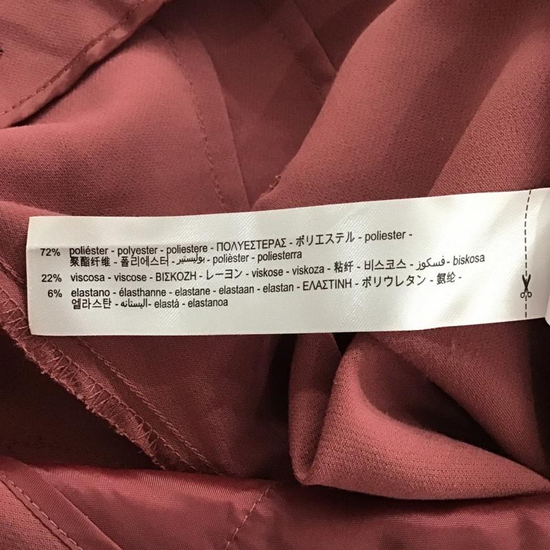 ザラ ZARA パンツ スラックス 7901 332 172 ハイウエストパンツ S 無地 桃 / ピンク / レディース USED 古着 中古 10095852