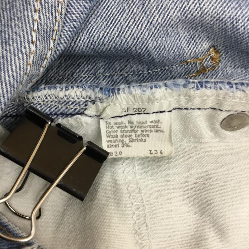 リーバイス Levi's パンツ デニム、ジーンズ 80s 517 8番工場 80年 USA製 29インチ インディゴ / インディゴ / メンズ USED 古着 中古 10095870